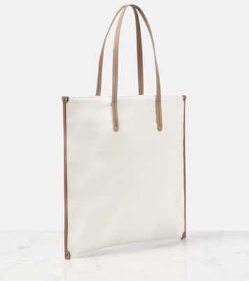 Borsa Leisure Large in canvas | Brunello Cucinelli