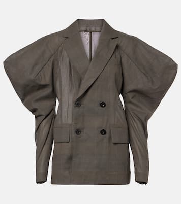 Blazer in voile di cotone | Sacai