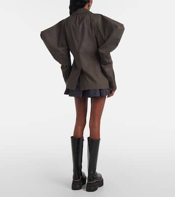 Blazer in voile di cotone | Sacai