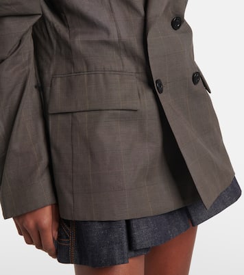 Blazer in voile di cotone | Sacai