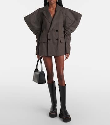 Blazer in voile di cotone | Sacai