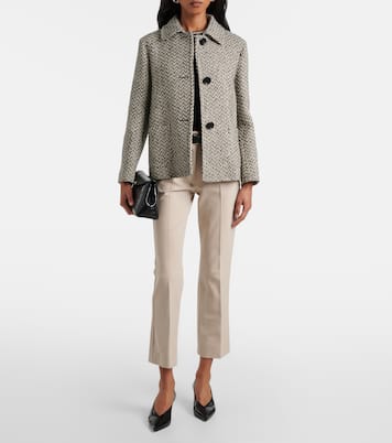 Wool and cotton-blend jacket | 'S Max Mara