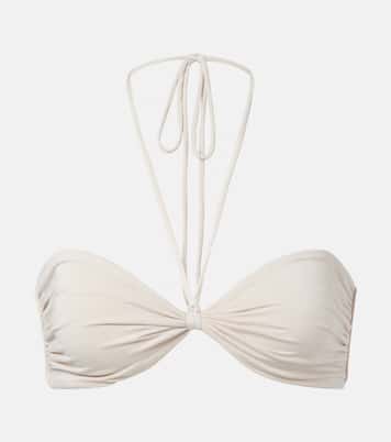 Top de bikini Liana con cuello halter | Jade Swim