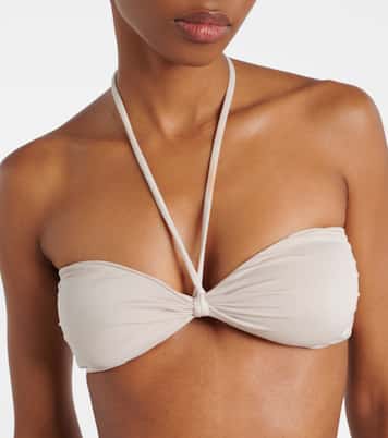 Top de bikini Liana con cuello halter | Jade Swim