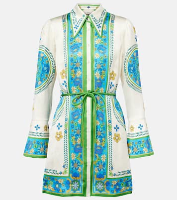 Bedrucktes Hemdblusenkleid Vivianna | Alémais
