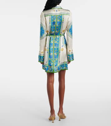 Bedrucktes Hemdblusenkleid Vivianna | Alémais