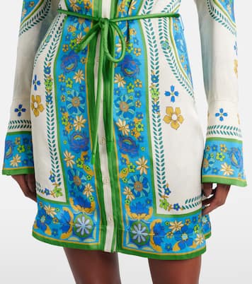 Bedrucktes Hemdblusenkleid Vivianna | Alémais