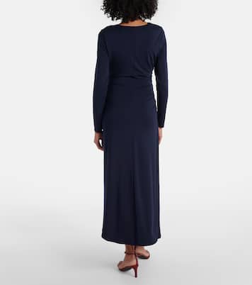 Abito midi con ruches | Veronica Beard