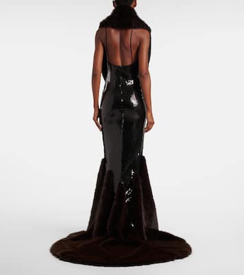 Sequined gown | David Koma