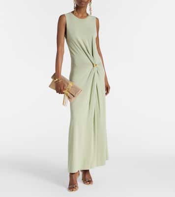 Verzierte Clutch Zandra Small aus Veloursleder | Jimmy Choo