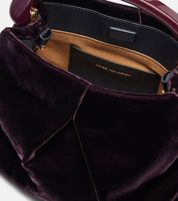 Tote Bag Crisp Small aus Samt | Dries Van Noten