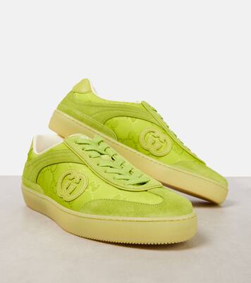 Sneakers G75 mit Veloursleder | Gucci