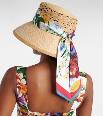Chapeau en paille et raphia | Dolce&Gabbana