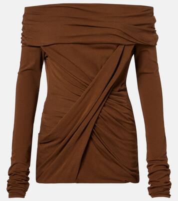 Off-Shoulder-Top aus Jersey  | Entire Studios