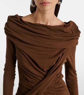 Off-Shoulder-Top aus Jersey  | Entire Studios