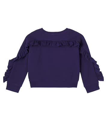 Printed cotton jersey sweatshirt | Stella McCartney Kids