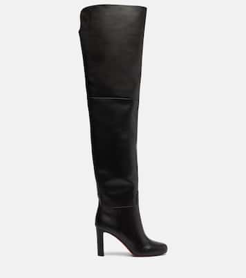 Loo 85 leather over-the-knee boots | Christian Louboutin