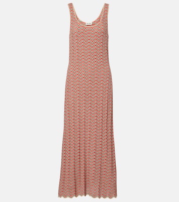 Bondi open-knit cotton maxi dress | Rixo