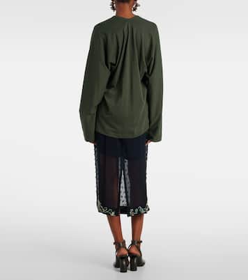 Top aus Baumwoll-Jersey | Dries Van Noten