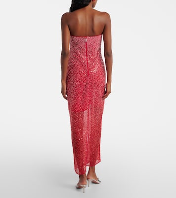 Beaded sequined maxi dress | Rotate