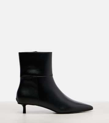 Lory 35 레더 앵클 부츠 | Jimmy Choo