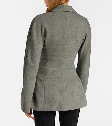 Draped wool-blend blazer | Magda Butrym