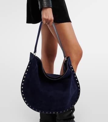 Borsa a spalla Oskan in suede | Isabel Marant