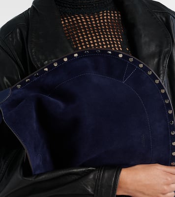 Borsa a spalla Oskan in suede | Isabel Marant