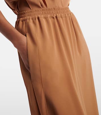 Crêpe wide-leg pants | Max Mara