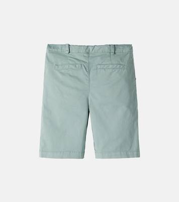 Bocusi cotton twill shorts | La Coqueta