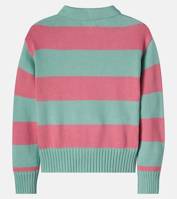 Striped cotton polo sweater | Polo Ralph Lauren Kids