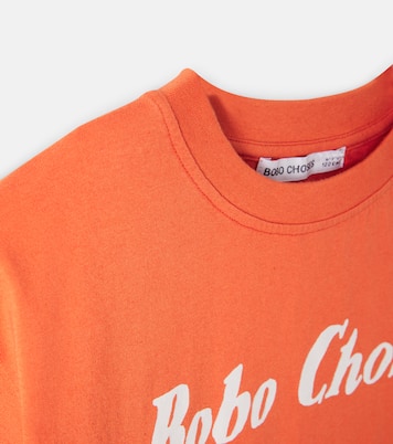 로고 코튼 저지 티셔츠 | Bobo Choses