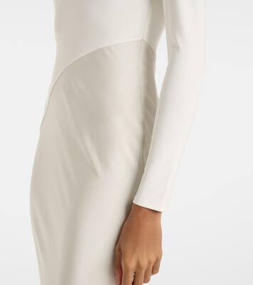 Robe aus Satin und Jersey | Roland Mouret