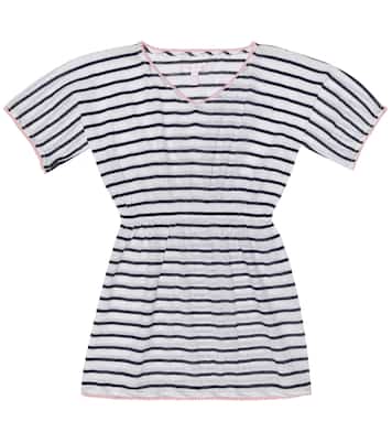Gestreifter Kaftan aus Baumwolle | Heidi Klein Kids