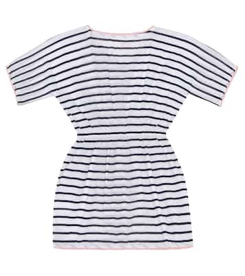 Gestreifter Kaftan aus Baumwolle | Heidi Klein Kids