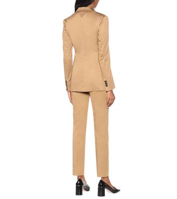 Blazer in cotone stretch | Prada