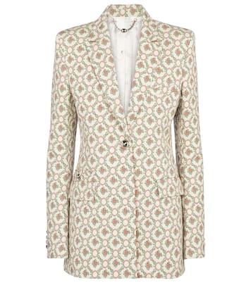 Floral jacquard blazer | Rabanne