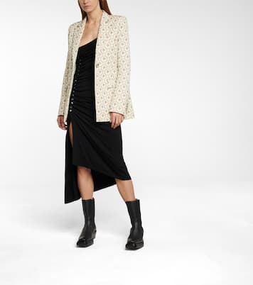 Floral jacquard blazer | Rabanne
