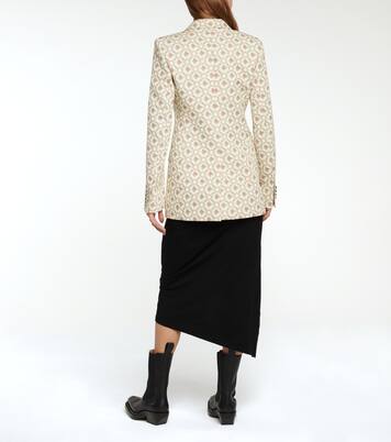 Floral jacquard blazer | Rabanne