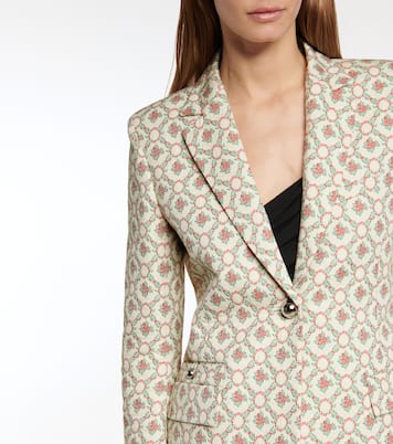 Floral jacquard blazer | Rabanne