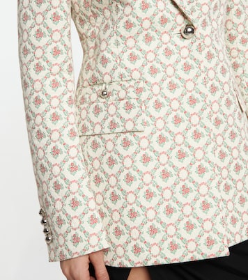 Floral jacquard blazer | Rabanne