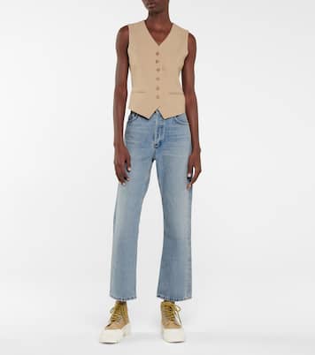 Jeans rectos Ripley de tiro medio | Agolde