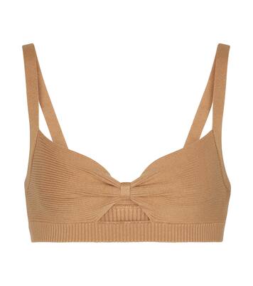 Bralette Cinch in maglia a coste | Live The Process