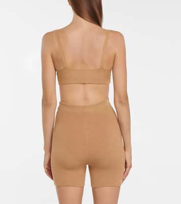 Bralette Cinch in maglia a coste | Live The Process