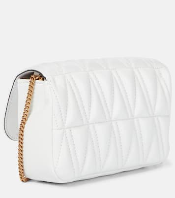 Borsa a tracolla Virtus Small in pelle | Versace