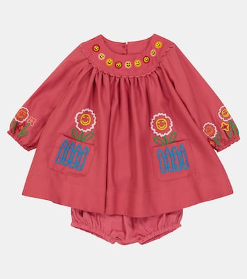 Bebé - set de vestido y braga de lana | Stella McCartney Kids