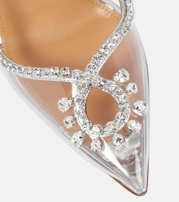 Pumps slingback Seduction 105 in PVC e pelle | Aquazzura
