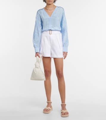 Bluse aus Satin | Vince