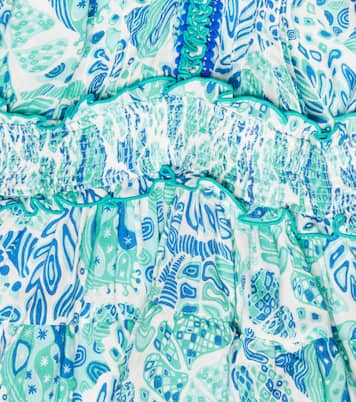 Vestido Ariel estampado | Poupette St Barth Kids