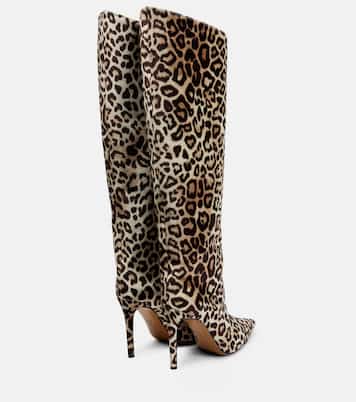 Botas altas de terciopelo | Alexandre Vauthier